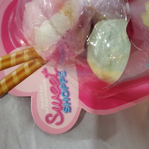 Sweet shoppe ice cream scoop shaped bath bubbles new - Picture 3 of 7